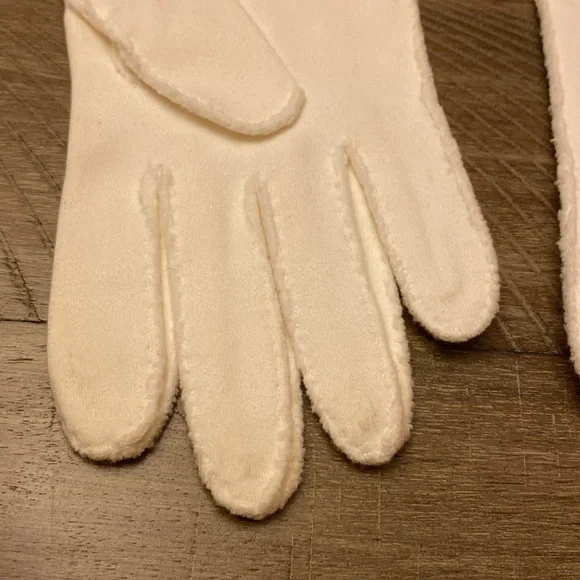 Vintage Beaded Long Dress Gloves - Picture 3 of 8